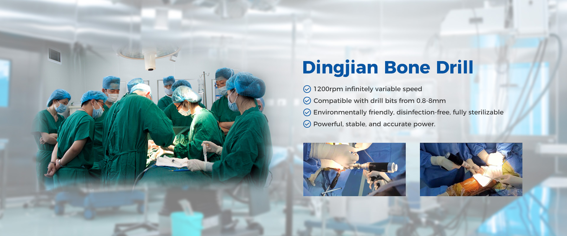 Dingjian Bone Drill - Orthopedic Power Tool